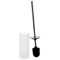 Toilet Brush, Frosted Glass With Chrome Handle